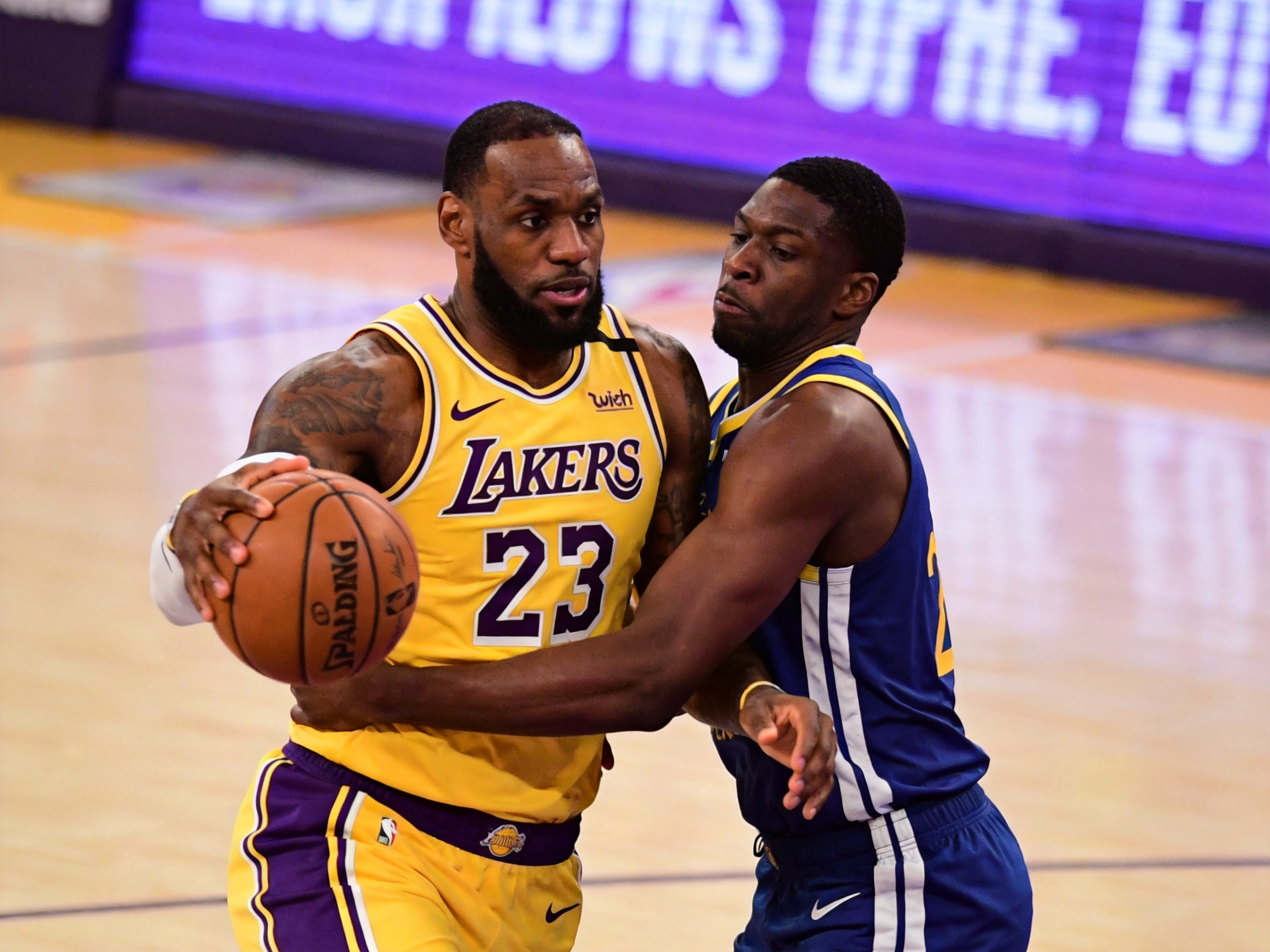 NBA总决赛湖人勇士战报